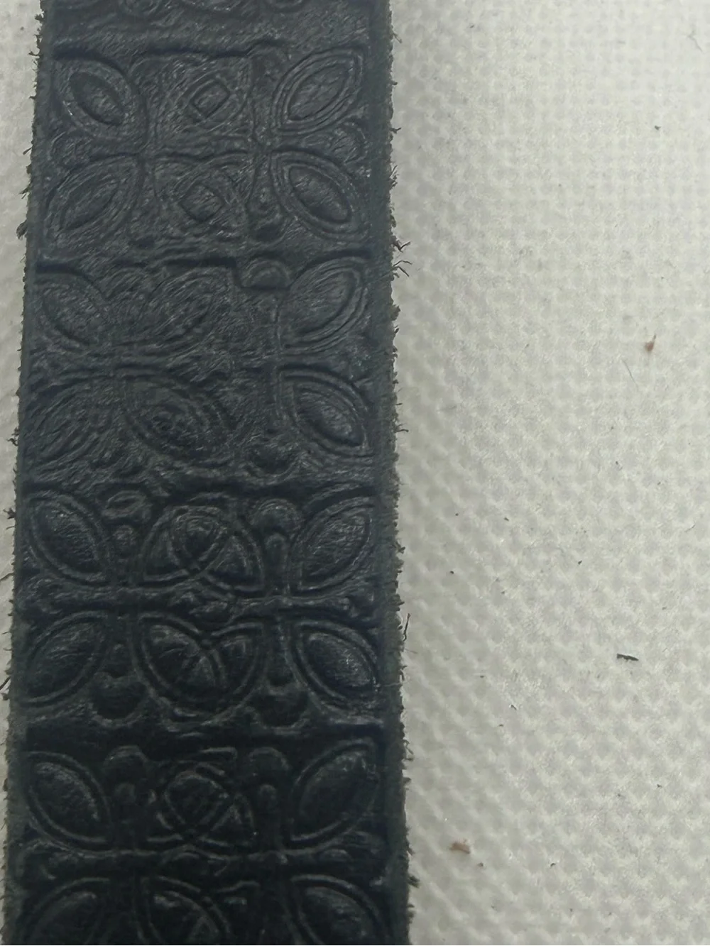 Handmade Leather Dog Collar with Gold Hardware